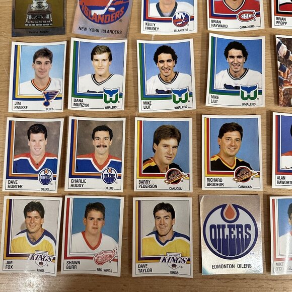 Lot Of 61 1987 Panini Hockey Stickers - Picture 3 of 6
